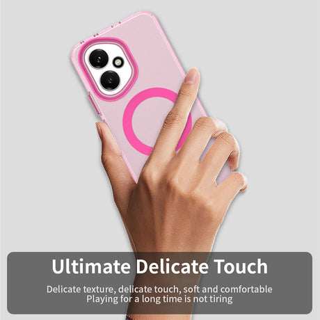Husa de protectie Techsuit CandyCase MagSafe compatibil cu Honor 400, Roz