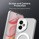 Husa de protectie Techsuit CandyCase MagSafe compatibil cu Honor 400, Alb