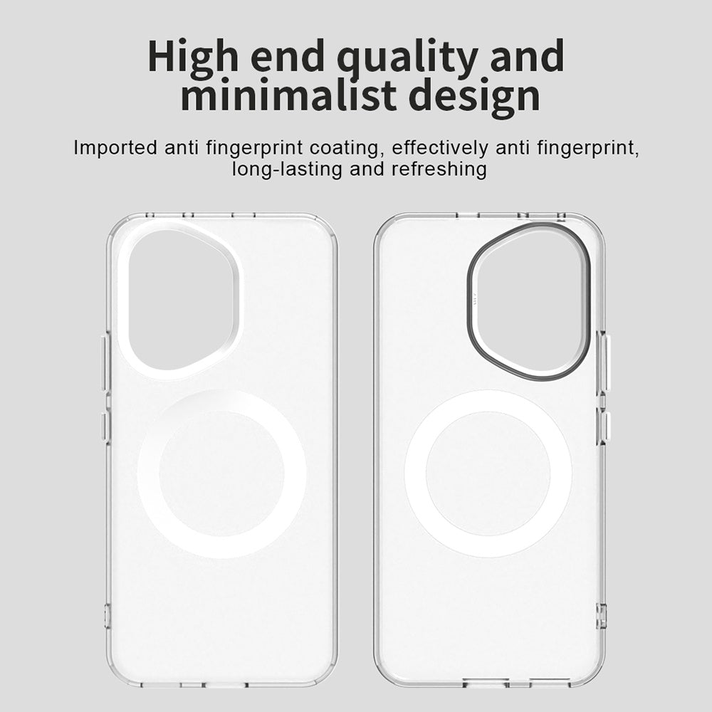 Husa de protectie Techsuit CandyCase MagSafe compatibil cu Honor 400, Alb