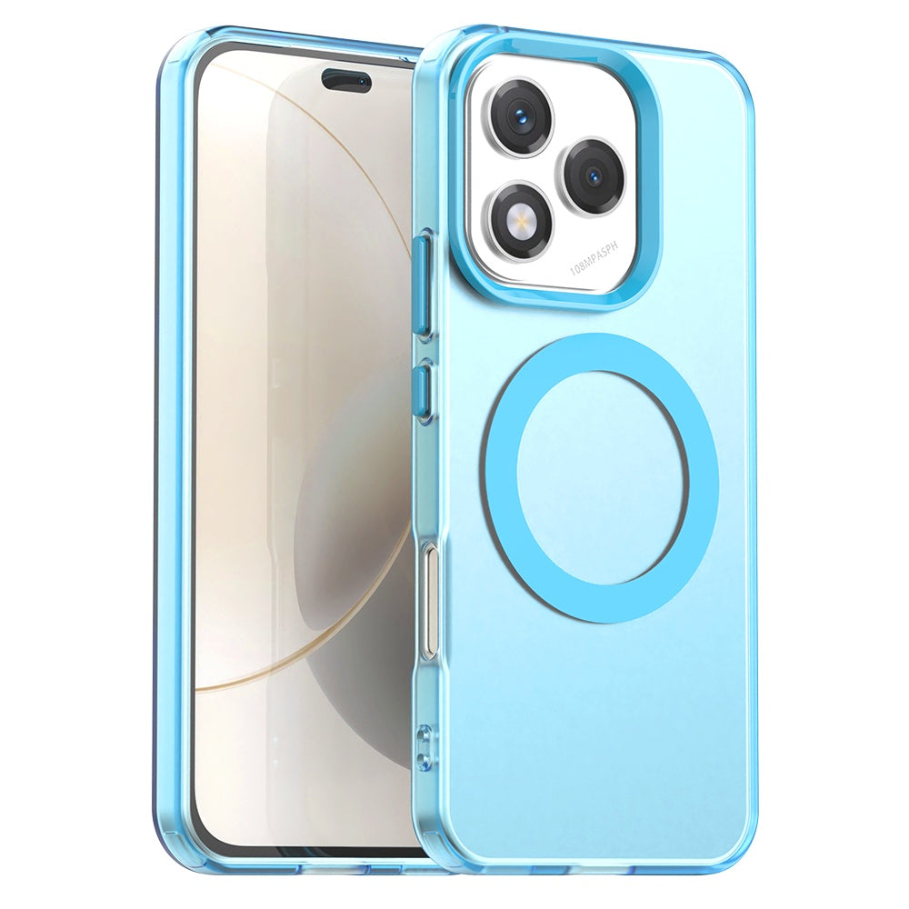 Husa de protectie Techsuit CandyCase MagSafe compatibil cu Honor 400 Lite, Albastru