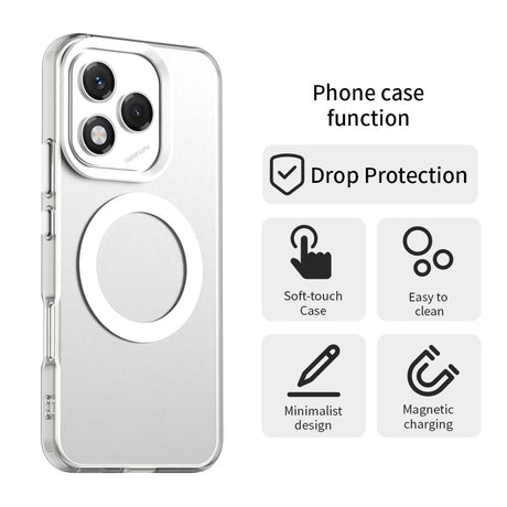 Husa de protectie Techsuit CandyCase MagSafe compatibil cu Honor 400 Lite, Alb
