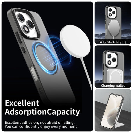 Husa de protectie Techsuit CandyCase MagSafe compatibil cu Honor 400 Lite, Negru