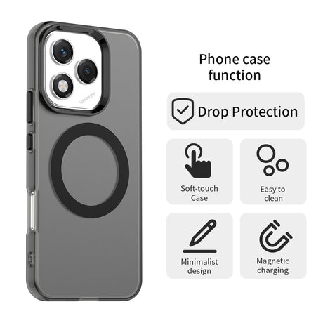 Husa de protectie Techsuit CandyCase MagSafe compatibil cu Honor 400 Lite, Negru