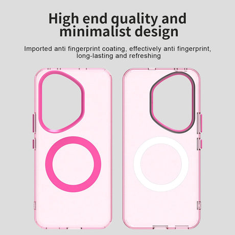 Husa de protectie Techsuit CandyCase MagSafe compatibil cu Honor 400 Pro, Roz