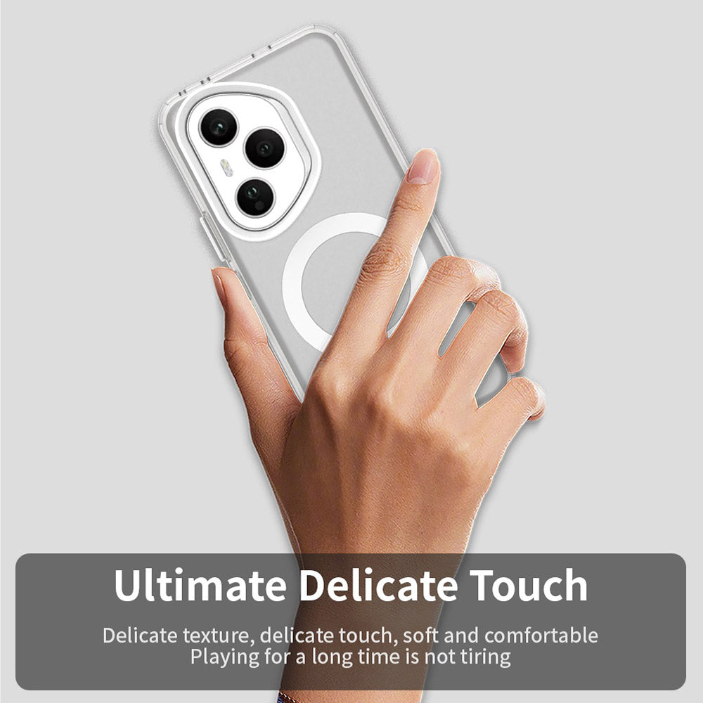 Husa de protectie Techsuit CandyCase MagSafe compatibil cu Honor 400 Pro, Alb