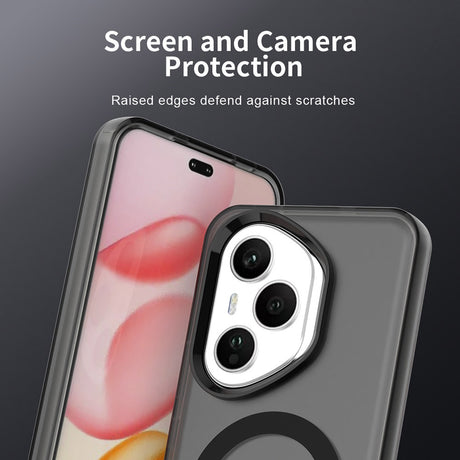 Husa de protectie Techsuit CandyCase MagSafe compatibil cu Honor 400 Pro, Negru