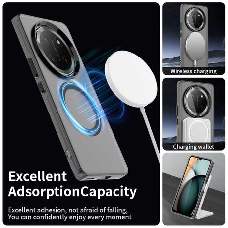 Husa de protectie Techsuit CandyCase MagSafe compatibil cu Honor Magic7 Lite / X9c, Negru