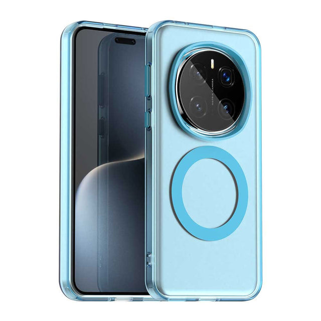 Husa de protectie Techsuit CandyCase MagSafe compatibil cu Honor Magic7 Pro, Albastru
