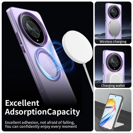 Husa de protectie Techsuit CandyCase MagSafe compatibil cu Honor Magic6 Lite, Mov
