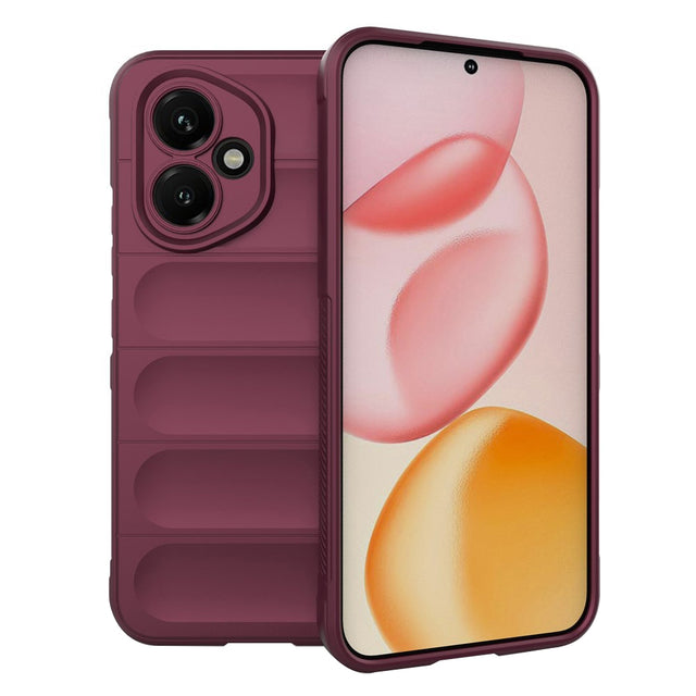 Husa de protectie Techsuit Magic Shield compatibil cu Honor 400, Bordo