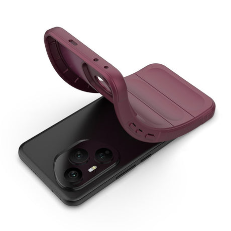 Husa de protectie Techsuit Magic Shield compatibil cu Honor 400 Pro, Bordo