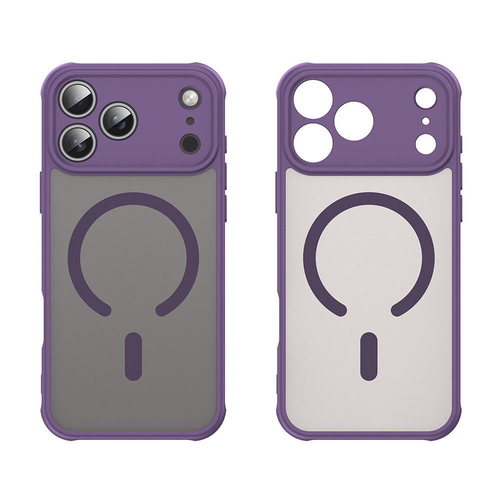 Husa de protectie Techsuit HaloFrost II MagSafe compatibil cu iPhone 17 Pro Max, Mov