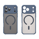 Husa de protectie Techsuit HaloFrost II MagSafe compatibil cu iPhone 17 Pro Max, Bleumarin