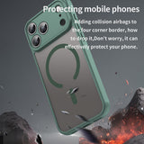 Husa de protectie Techsuit HaloFrost II MagSafe compatibil cu iPhone 17 Pro Max, Verde