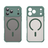 Husa de protectie Techsuit HaloFrost II MagSafe compatibil cu iPhone 17 Pro Max, Verde