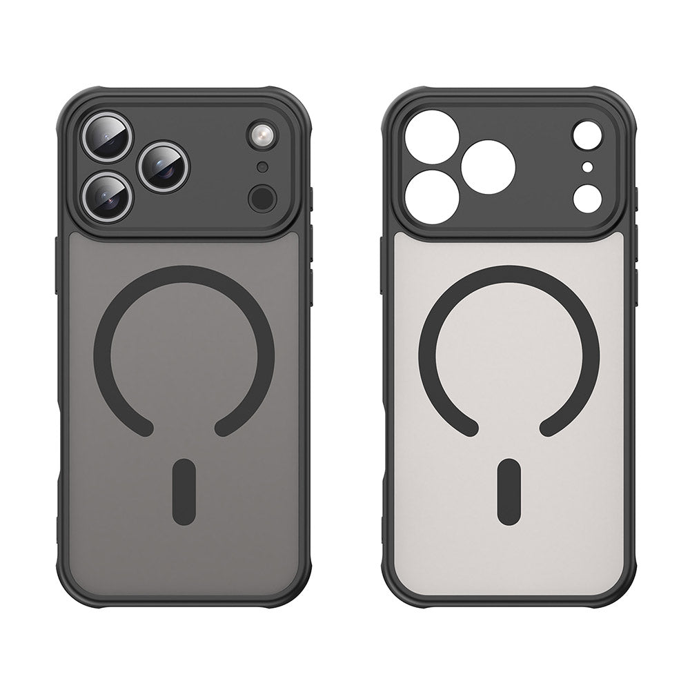 Husa de protectie Techsuit HaloFrost II MagSafe compatibil cu iPhone 17 Pro Max, Negru