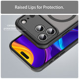 Husa de protectie Techsuit HaloFrost II MagSafe compatibil cu iPhone 17 Pro Max, Negru