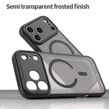 Husa de protectie Techsuit HaloFrost II MagSafe compatibil cu iPhone 17 Pro Max, Negru