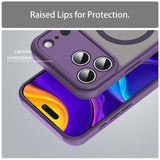Husa de protectie Techsuit HaloFrost II MagSafe compatibil cu iPhone 17 Pro, Mov