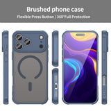 Husa de protectie Techsuit HaloFrost II MagSafe compatibil cu iPhone 17 Pro, Bleumarin