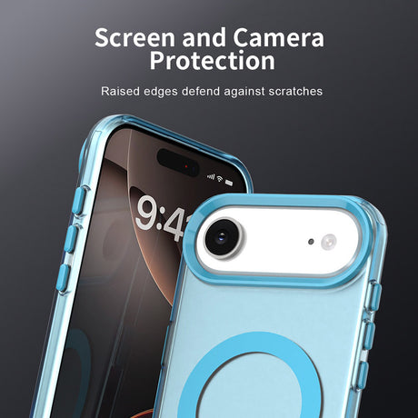 Husa de protectie Techsuit CandyCase MagSafe compatibil cu iPhone 17 Air, Albastru