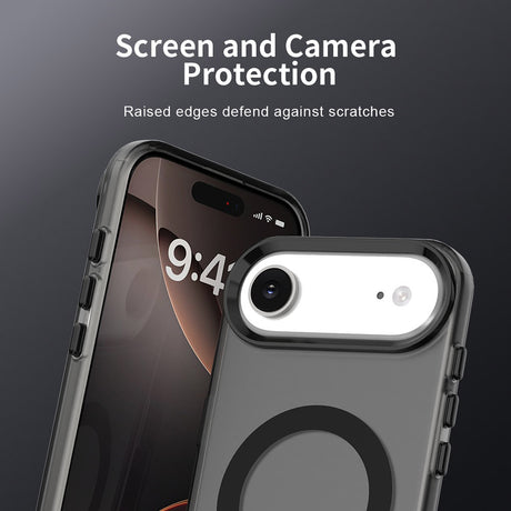 Husa de protectie Techsuit CandyCase MagSafe compatibil cu iPhone 17 Air, Negru