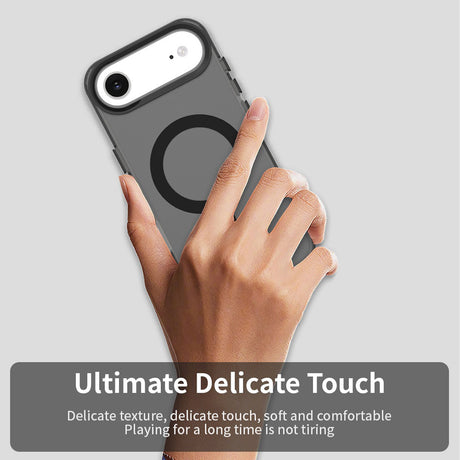 Husa de protectie Techsuit CandyCase MagSafe compatibil cu iPhone 17 Air, Negru
