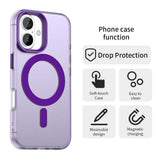 Husa de protectie Techsuit CandyCase MagSafe compatibil cu iPhone 17, Mov