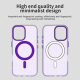 Husa de protectie Techsuit CandyCase MagSafe compatibil cu iPhone 17, Mov