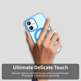 Husa de protectie Techsuit CandyCase MagSafe compatibil cu iPhone 17, Albastru