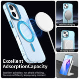Husa de protectie Techsuit CandyCase MagSafe compatibil cu iPhone 17, Albastru