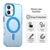 Husa de protectie Techsuit CandyCase MagSafe compatibil cu iPhone 17, Albastru