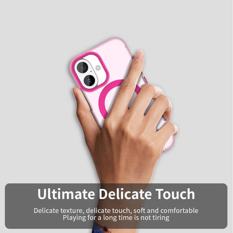 Husa de protectie Techsuit CandyCase MagSafe compatibil cu iPhone 17, Roz