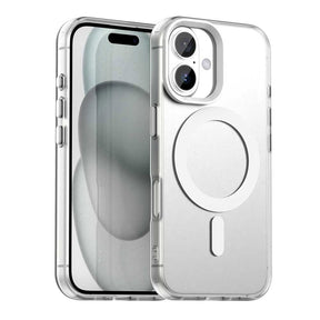 Husa de protectie Techsuit CandyCase MagSafe compatibil cu iPhone 17, Alb