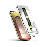 Folie de protectie Techsuit TitanGlass CrystalHD (set de 2) compatibil cu Samsung Galaxy S25 Ultra, Transparent