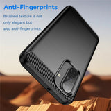 Husa de protectie Techsuit Carbon Silicone compatibil cu Samsung Galaxy A17 5G / A17 4G, Negru