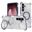 Husa de protectie Techsuit Carbon Shield PRO compatibil cu Samsung Galaxy S25 Plus, Albastru Transparent
