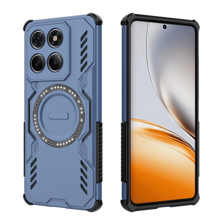 Husă Techsuit pentru Motorola Edge 60 / Motorola Edge 60 Fusion, albastră