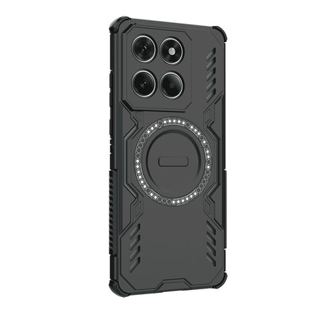 Husă Techsuit pentru Motorola Edge 60 / Motorola Edge 60 Fusion, neagră