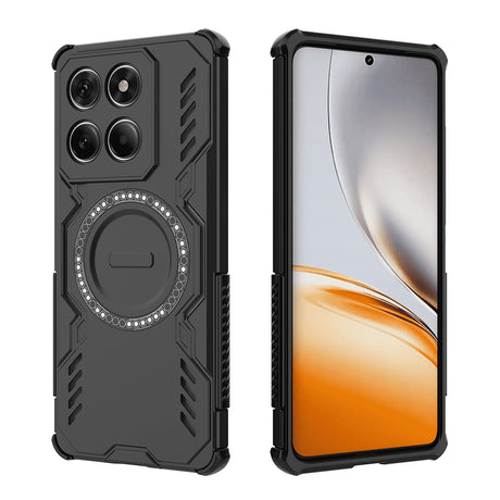 Husă Techsuit pentru Motorola Edge 60 / Motorola Edge 60 Fusion, neagră