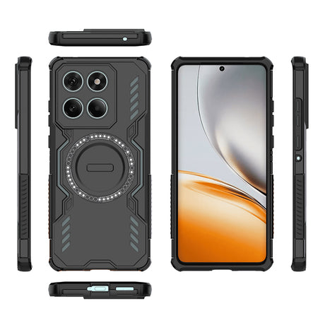 Husă Techsuit pentru Motorola Edge 60 / Motorola Edge 60 Fusion, neagră