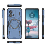 Husă Techsuit pentru Motorola Edge 40 Neo, albastră