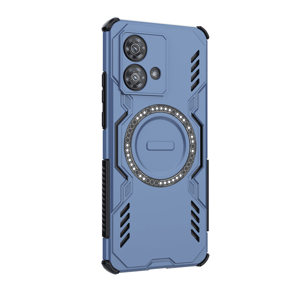 Husă Techsuit pentru Motorola Edge 40 Neo, albastră