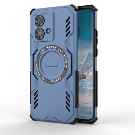 Husă Techsuit pentru Motorola Edge 40 Neo, albastră