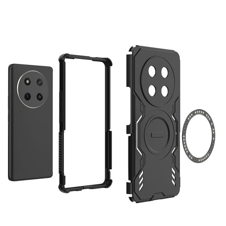 Husă Techsuit pentru Honor Magic7 Lite / Honor X9c, neagră