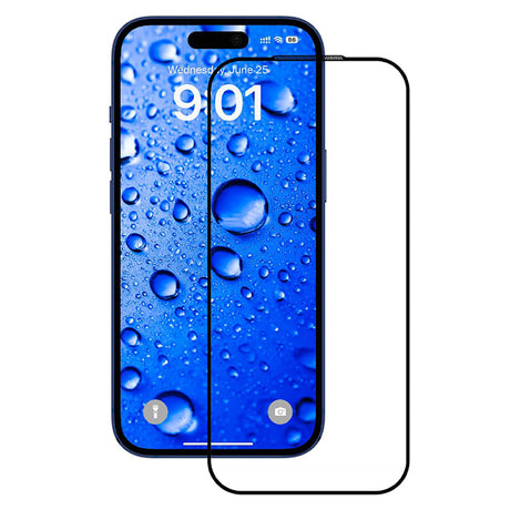 Folie de protectie ANANK 2.5D Full Glass compatibil cu iPhone 17 Pro Max, Negru