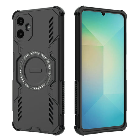 Husa de protectie Techsuit ArmorMag compatibil cu Samsung Galaxy A06, Negru