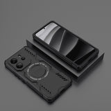 Husa de protectie Techsuit ArmorMag compatibil cu Xiaomi Redmi Note 14 4G (Regional), Negru