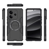 Husa de protectie Techsuit ArmorMag compatibil cu Xiaomi Redmi Note 14 4G (Regional), Negru