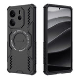 Husa de protectie Techsuit ArmorMag compatibil cu Xiaomi Redmi Note 14 4G (Regional), Negru